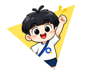 Mascot Boy Cheering